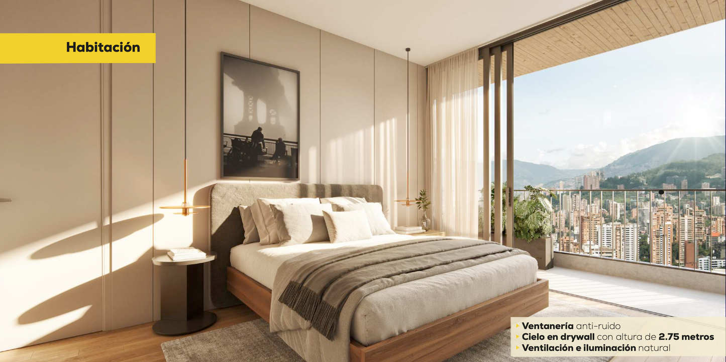 Apartaestudio moderno en Medellín - Invierte en tu futuro