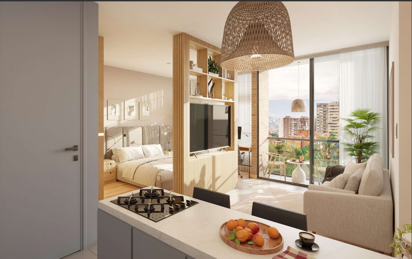 Apartamento tipo Loft perfecto para inversión