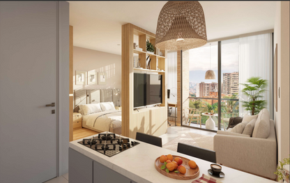 Apartamento tipo Loft perfecto para inversión