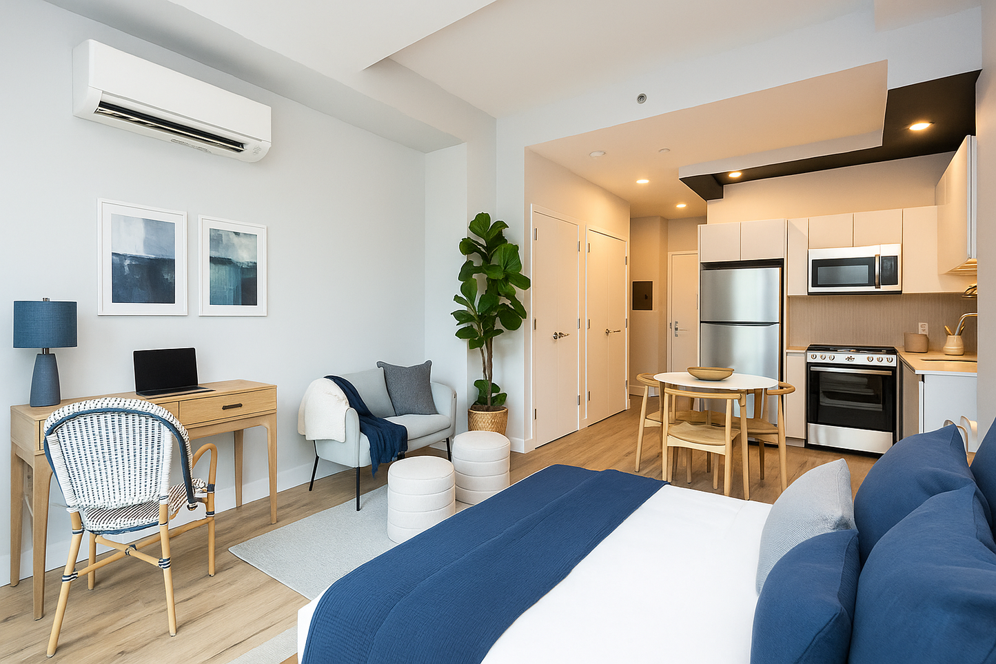 Modern Studio / 1 Bathroom Apartment in Prospect Lefferts Gardens