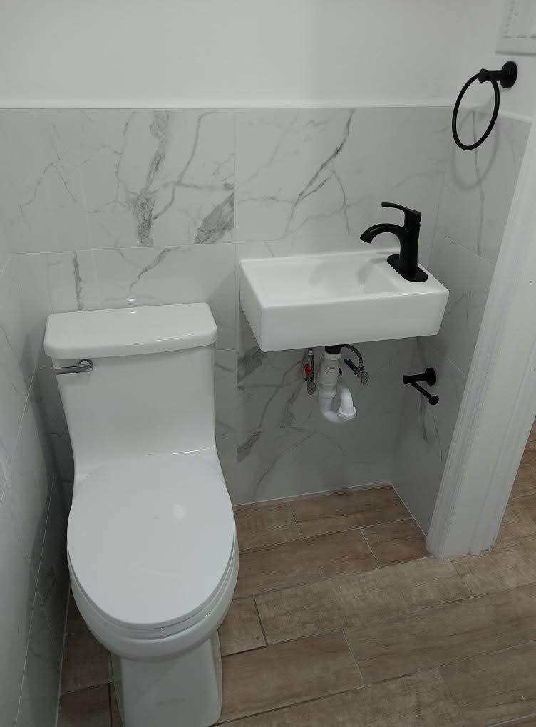 One room basement located in Newark, New Jersey